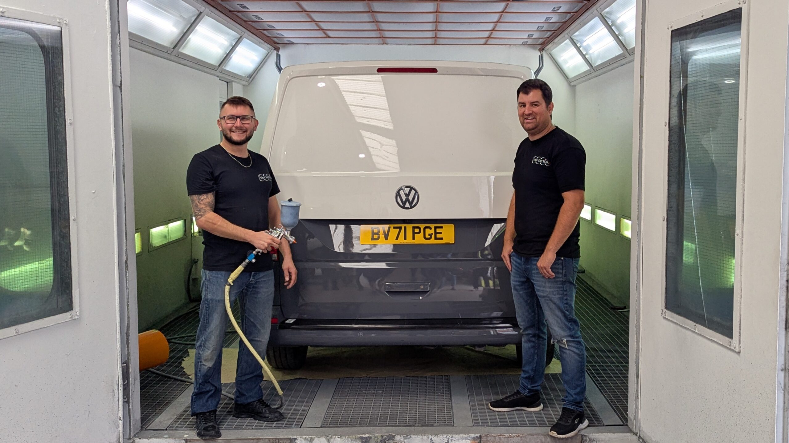 Tvf 3 The Van Factory Campervan Paint Booth 2